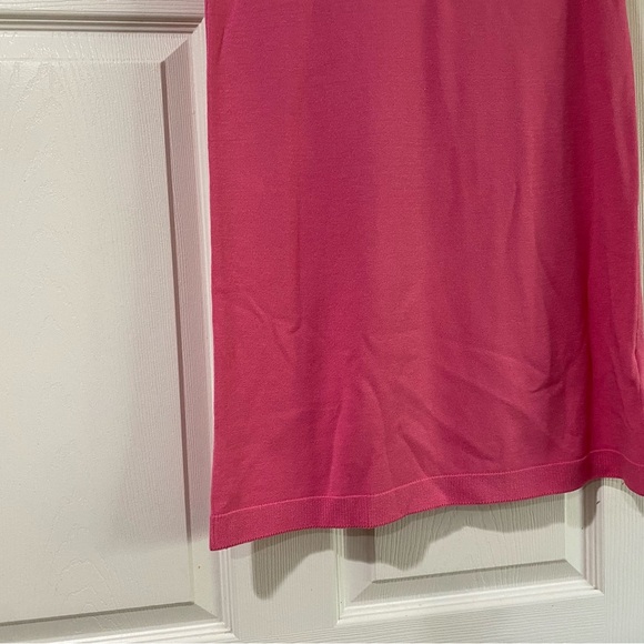Zara Women's Basic Short Sleeve Short Knit Polo Dress Pink XS‎ - Picture 2 of 9